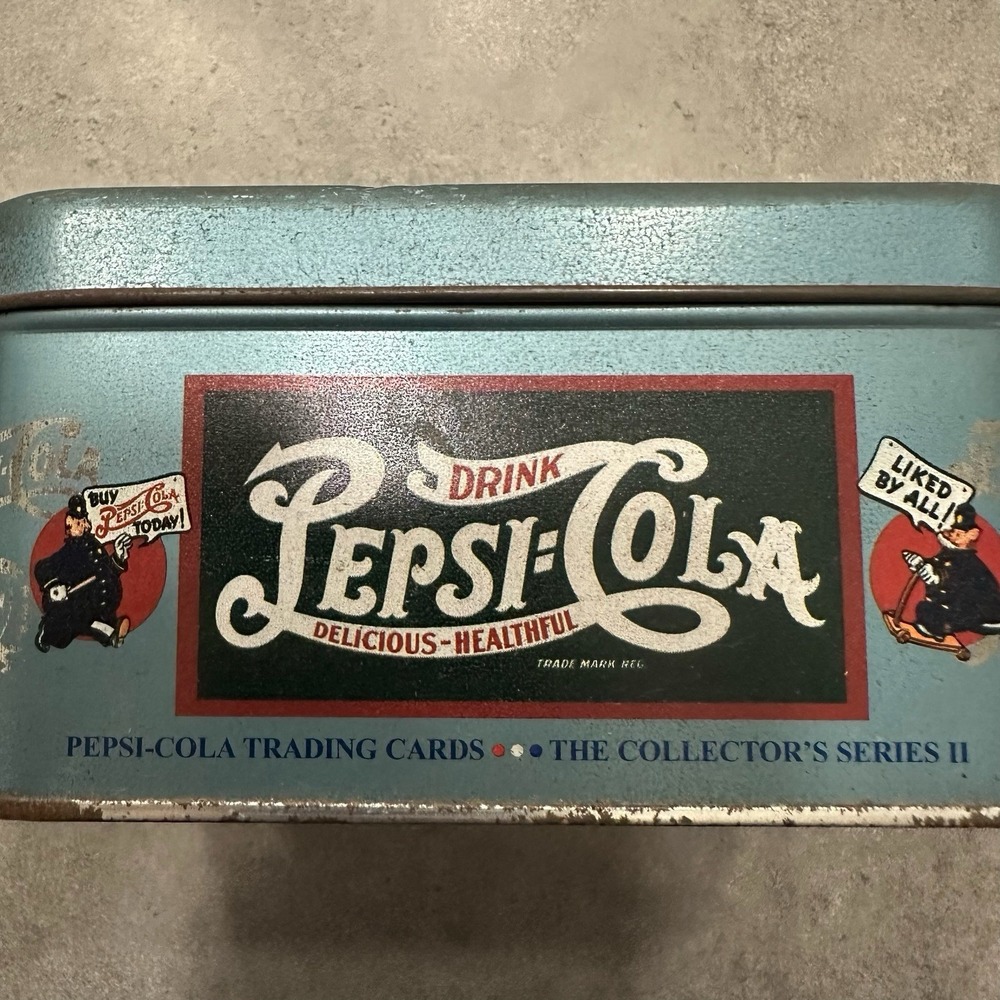Vintage Pepsi Cola 288 Count Trading Cards The Collectors Series 11 With Tin Box - Picture 5 of 10